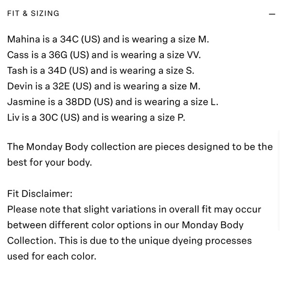 NWT Arches "The Tash Bra  color : Cliffside in size P - Picture 3 of 4